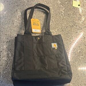 Carhartt Vertical Snap Tote, Black, NWT